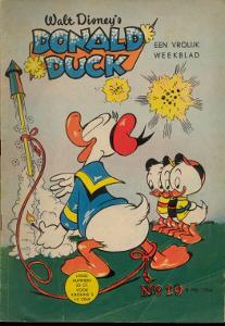 Front cover: Donald Duck - 1954 - Nr. 19