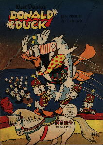 Front cover: Donald Duck - 1954 - Nr. 24