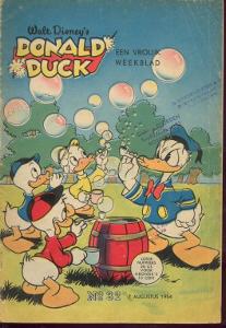 Front cover: Donald Duck - 1954 - Nr. 32