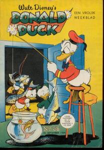 Front cover: Donald Duck - 1954 - Nr. 38