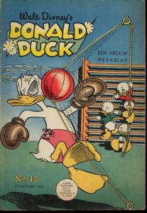 Front cover: Donald Duck - 1954 - Nr. 43