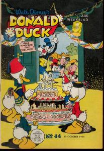 Front cover: Donald Duck - 1954 - Nr. 44