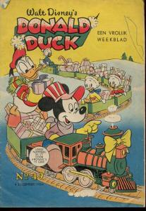 Front cover: Donald Duck - 1954 - Nr. 49