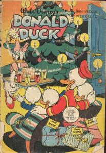 Front cover: Donald Duck - 1954 - Nr. 52