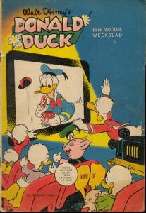 Front cover: Donald Duck - 1955 - Nr. 07