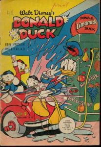 Front cover: Donald Duck - 1955 - Nr. 09