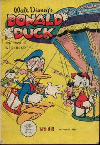 Front cover: Donald Duck - 1955 - Nr. 13