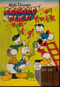 Front cover: Donald Duck - 1955 - Nr. 19