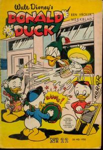 Front cover: Donald Duck - 1955 - Nr. 22