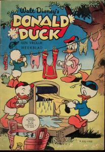 Front cover: Donald Duck - 1955 - Nr. 28