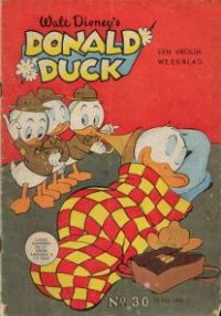 Front cover: Donald Duck - 1955 - Nr. 30