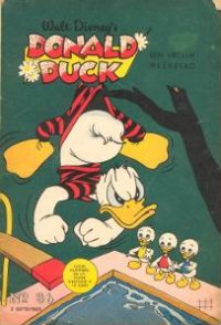 Front cover: Donald Duck - 1955 - Nr. 36