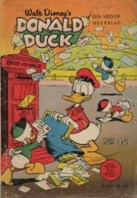 Front cover: Donald Duck - 1955 - Nr. 42