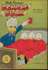 Front cover: Donald Duck - 1955 - Nr. 48