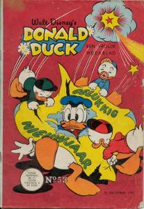 Front cover: Donald Duck - 1955 - Nr. 53