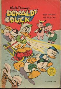 Front cover: Donald Duck - 1956 - Nr. 04