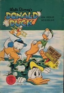 Front cover: Donald Duck - 1956 - Nr. 05