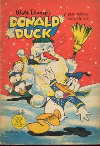 Front cover: Donald Duck - 1956 - Nr. 08