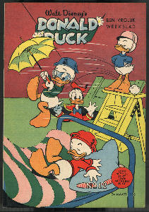 Front cover: Donald Duck - 1956 - Nr. 12