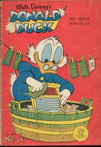 Front cover: Donald Duck - 1956 - Nr. 16