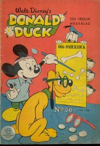 Front cover: Donald Duck - 1956 - Nr. 20