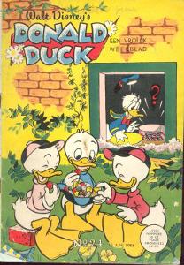 Front cover: Donald Duck - 1956 - Nr. 24