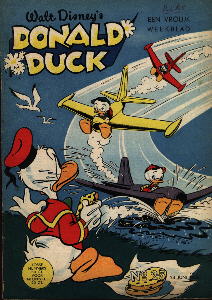 Front cover: Donald Duck - 1956 - Nr. 25