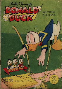 Front cover: Donald Duck - 1956 - Nr. 26