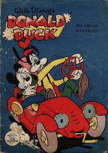 Front cover: Donald Duck - 1956 - Nr. 27