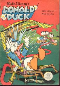 Front cover: Donald Duck - 1956 - Nr. 29