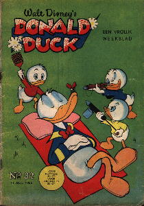 Front cover: Donald Duck - 1956 - Nr. 32