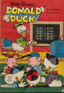 Front cover: Donald Duck - 1956 - Nr. 38