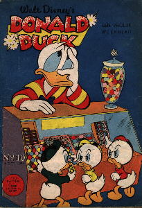 Front cover: Donald Duck - 1956 - Nr. 40