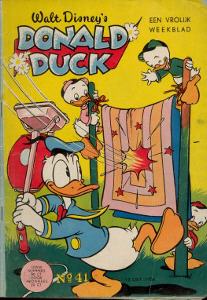 Front cover: Donald Duck - 1956 - Nr. 41