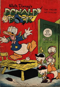 Front cover: Donald Duck - 1956 - Nr. 42