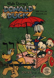 Front cover: Donald Duck - 1956 - Nr. 43