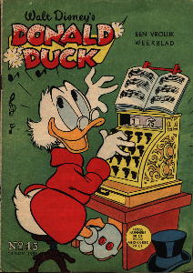 Front cover: Donald Duck - 1956 - Nr. 45