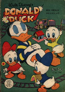 Front cover: Donald Duck - 1956 - Nr. 50