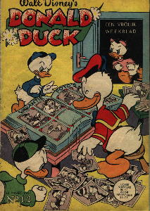 Front cover: Donald Duck - 1957 - Nr. 12