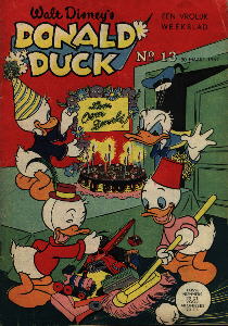 Front cover: Donald Duck - 1957 - Nr. 13