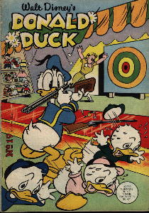 Front cover: Donald Duck - 1957 - Nr. 19