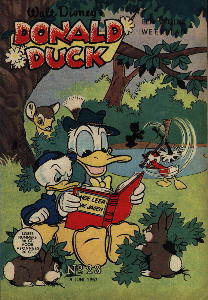 Front cover: Donald Duck - 1957 - Nr. 23