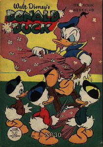 Front cover: Donald Duck - 1957 - Nr. 30