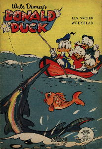 Front cover: Donald Duck - 1957 - Nr. 31