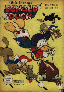 Front cover: Donald Duck - 1957 - Nr. 33