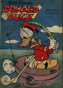 Front cover: Donald Duck - 1957 - Nr. 38