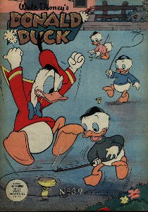 Front cover: Donald Duck - 1957 - Nr. 39