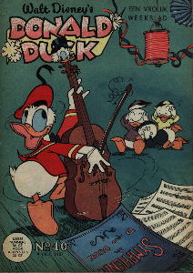 Front cover: Donald Duck - 1957 - Nr. 40