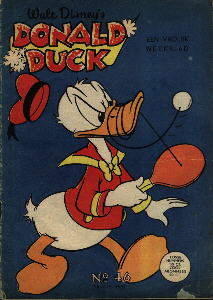 Front cover: Donald Duck - 1957 - Nr. 46