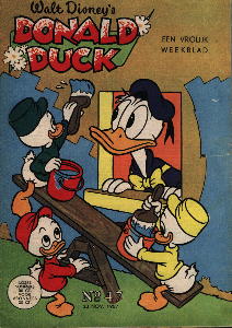 Front cover: Donald Duck - 1957 - Nr. 47